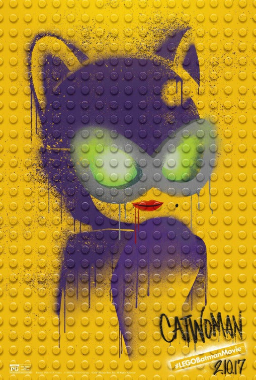 1000 piece jigsaw puzzle for the movie poster: The Lego Batman Movie (2017) ver18