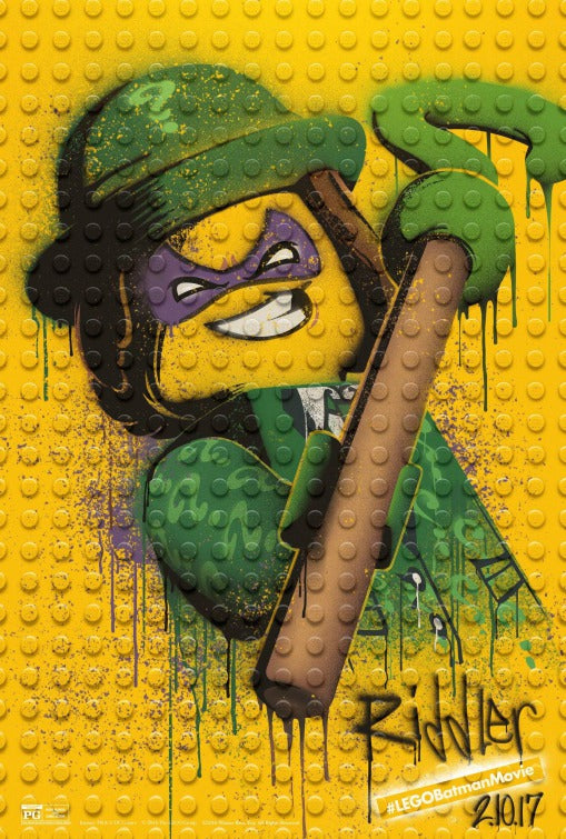 1000 piece jigsaw puzzle for the movie poster: The Lego Batman Movie (2017) ver22