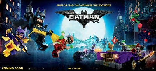 1000 piece jigsaw puzzle for the movie poster: The Lego Batman Movie (2017) ver27