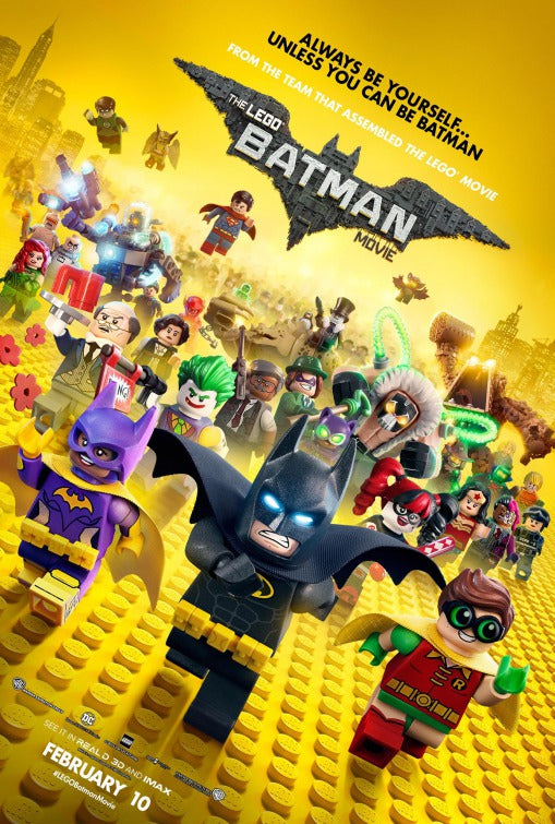 1000 piece jigsaw puzzle for the movie poster: The Lego Batman Movie (2017) ver4