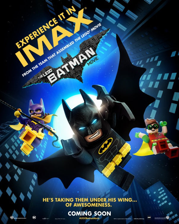 1000 piece jigsaw puzzle for the movie poster: The Lego Batman Movie (2017) ver5