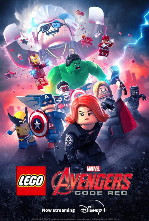 1000 piece jigsaw puzzle for tv poster: LEGO Marvel Avengers: Code Red, ver2