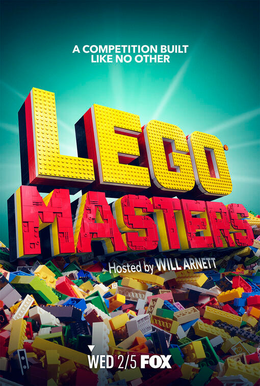 1000 piece jigsaw puzzle for tv poster: Lego Masters
