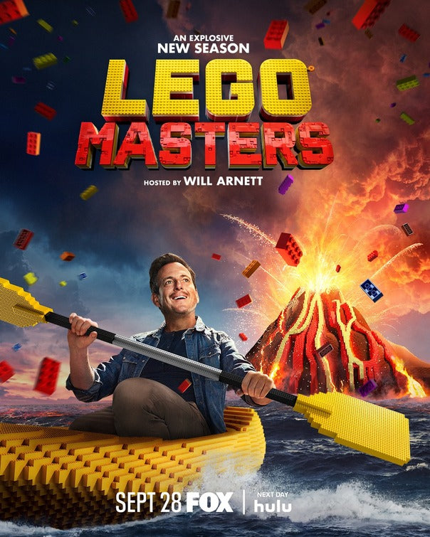 1000 piece jigsaw puzzle for tv poster: Lego Masters, ver4