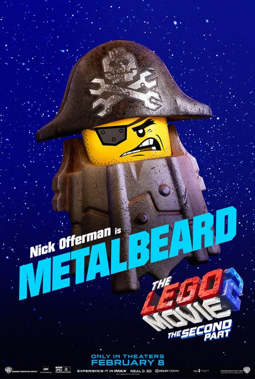 1000 piece jigsaw puzzle for the movie poster: The Lego Movie 2: The Second Part (2019) ver13