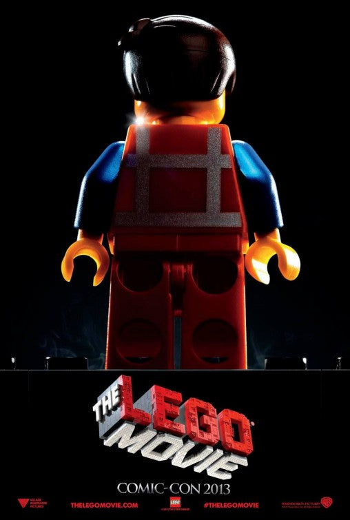 1000 piece jigsaw puzzle for the movie poster: The Lego Movie (2014) ver2