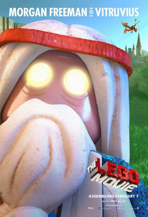 1000 piece jigsaw puzzle for the movie poster: The Lego Movie (2014) ver3