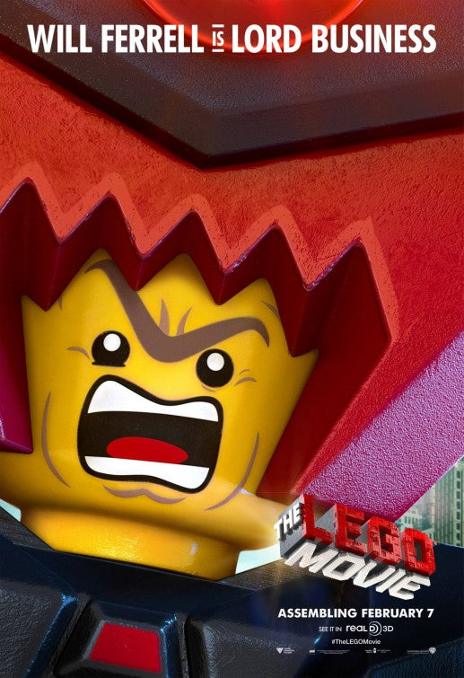 1000 piece jigsaw puzzle for the movie poster: The Lego Movie (2014) ver5