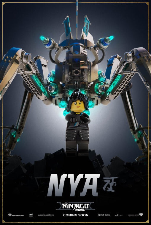 1000 piece jigsaw puzzle for the movie poster: The Lego Ninjago Movie (2017) ver16