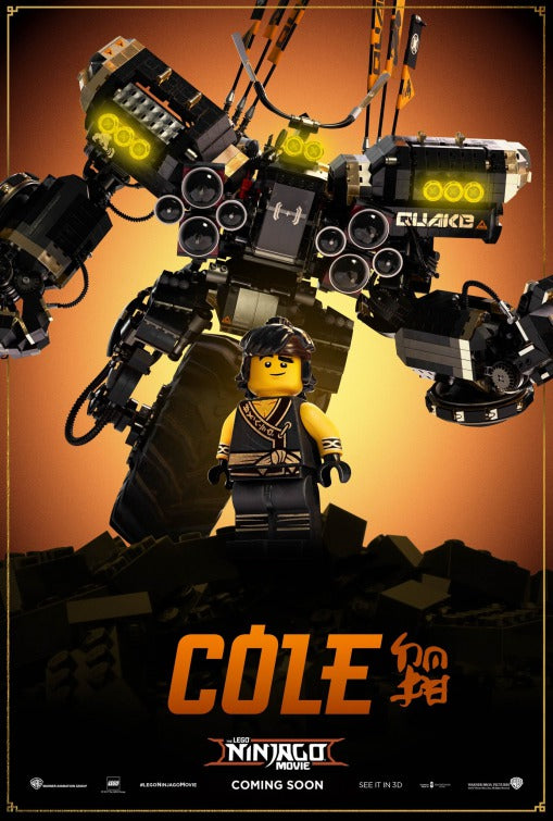 1000 piece jigsaw puzzle for the movie poster: The Lego Ninjago Movie (2017) ver17