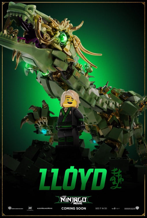1000 piece jigsaw puzzle for the movie poster: The Lego Ninjago Movie (2017) ver19