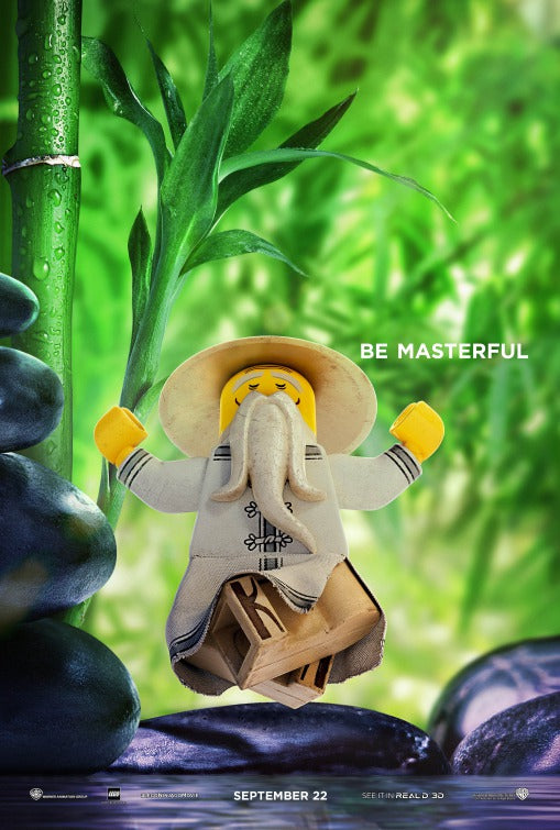 1000 piece jigsaw puzzle for the movie poster: The Lego Ninjago Movie (2017) ver5