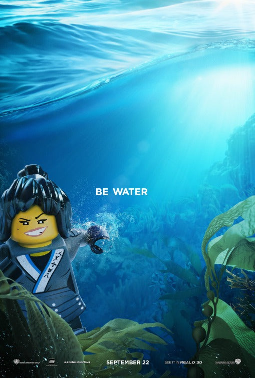 1000 piece jigsaw puzzle for the movie poster: The Lego Ninjago Movie (2017) ver6