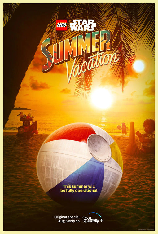 1000 piece jigsaw puzzle for tv poster: Lego Star Wars Summer Vacation