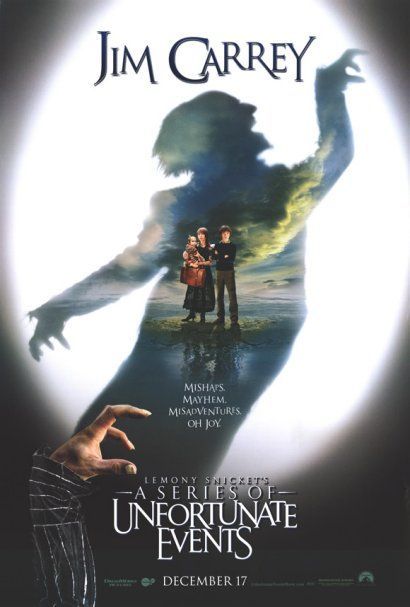 the movie poster: Lemony Snicket's A Series of Unfortunate Events (2004) ver2