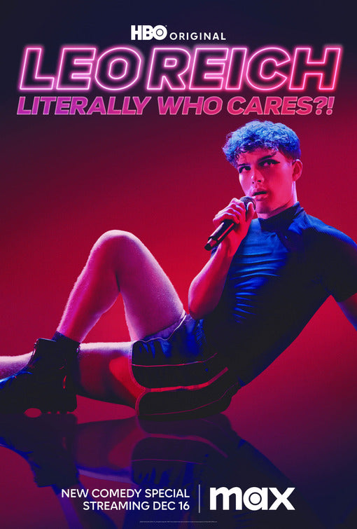 1000 piece jigsaw puzzle for tv poster: Leo Reich: Literally Who Cares?!