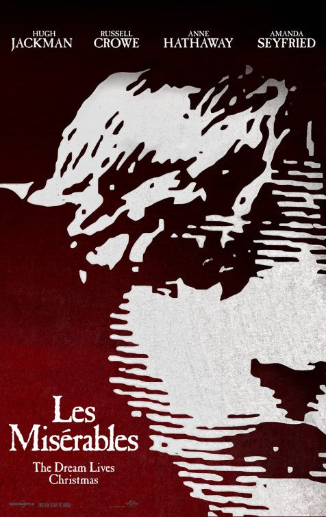 1000 piece jigsaw puzzle for the movie poster: Les Mis¨¦rables (2012)