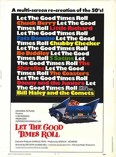 the movie poster: Let the Good Times Roll (1973)
