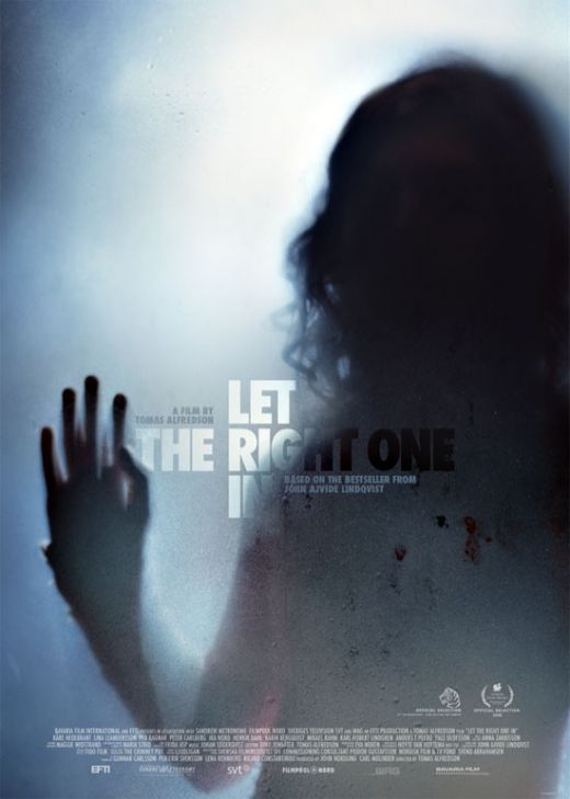 the movie poster: Let the Right One In (2008)