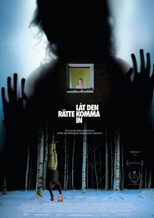 the movie poster: Let the Right One In (2008) ver2