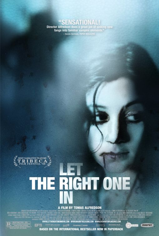 the movie poster: Let the Right One In (2008) ver3