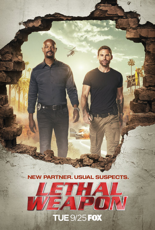 1000 piece jigsaw puzzle for tv poster: Lethal Weapon, ver4