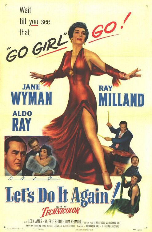 the movie poster: Let's Do It Again (1953)