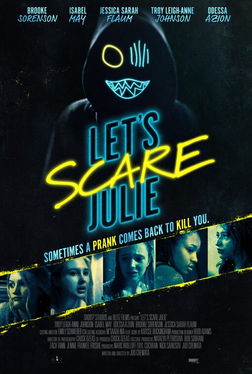 1000 piece jigsaw puzzle for the movie poster: Let's Scare Julie (2020)