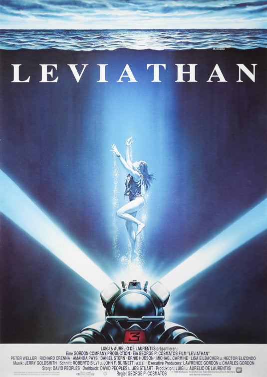 the movie poster: Leviathan (1989) ver2