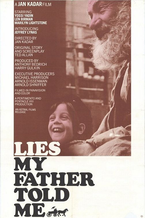 the movie poster: Lies My Father Told Me (1975) ver2
