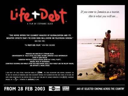 the movie poster: Life and Debt (2003)