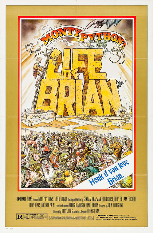 the movie poster: Monty Python's Life of Brian (1979)