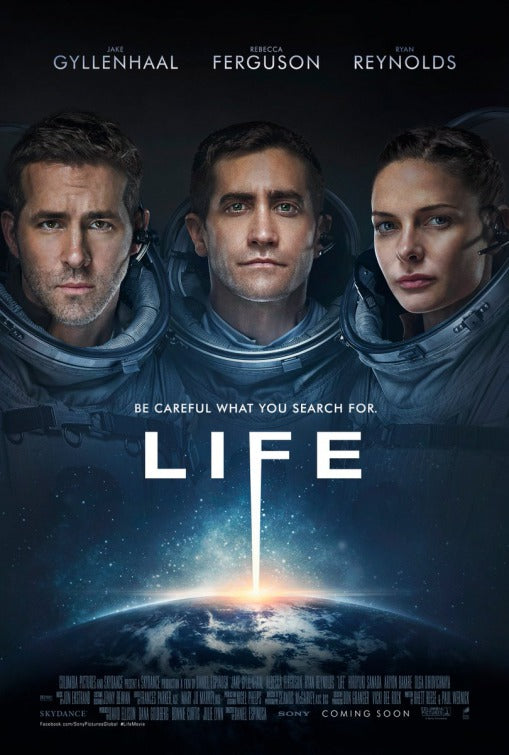 1000 piece jigsaw puzzle for the movie poster: Life (2017) ver3