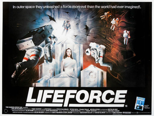 1000 piece jigsaw puzzle for the movie poster: Lifeforce (1985) ver6