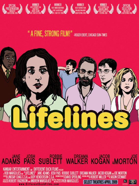 1000 piece jigsaw puzzle for the movie poster: Lifelines (2009)