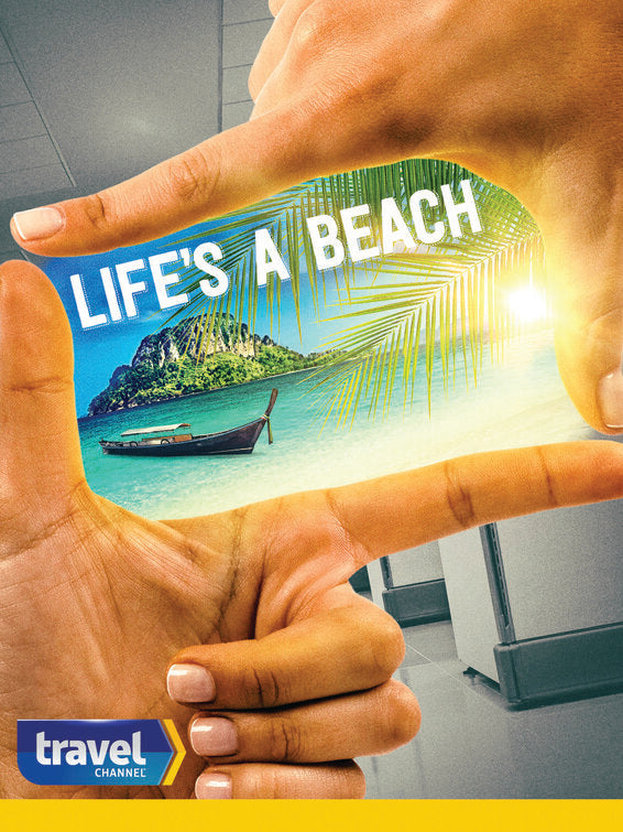 1000 piece jigsaw puzzle for tv poster: Life's a Beach