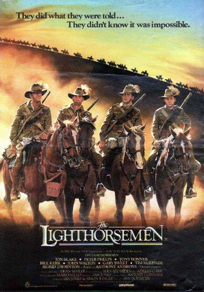 the movie poster: The Lighthorsemen (1987)