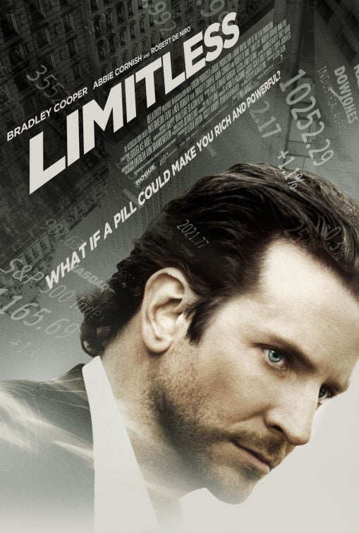1000 piece jigsaw puzzle for the movie poster: Limitless (2011) ver2