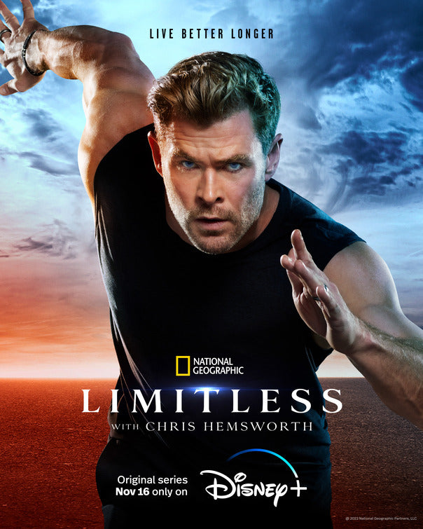 1000 piece jigsaw puzzle for tv poster: Limitless with Chris Hemsworth