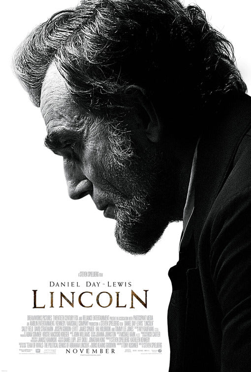 1000 piece jigsaw puzzle for the movie poster: Lincoln (2012)