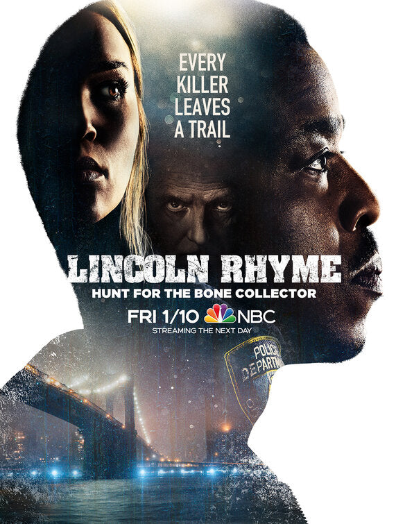 1000 piece jigsaw puzzle for tv poster: Lincoln Rhyme: Hunt for the Bone Collector