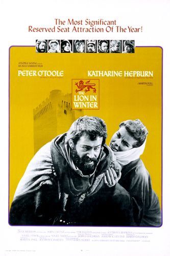 the movie poster: The Lion in Winter (1968) ver2