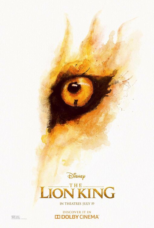 1000 piece jigsaw puzzle for the movie poster: The Lion King (2019) ver18
