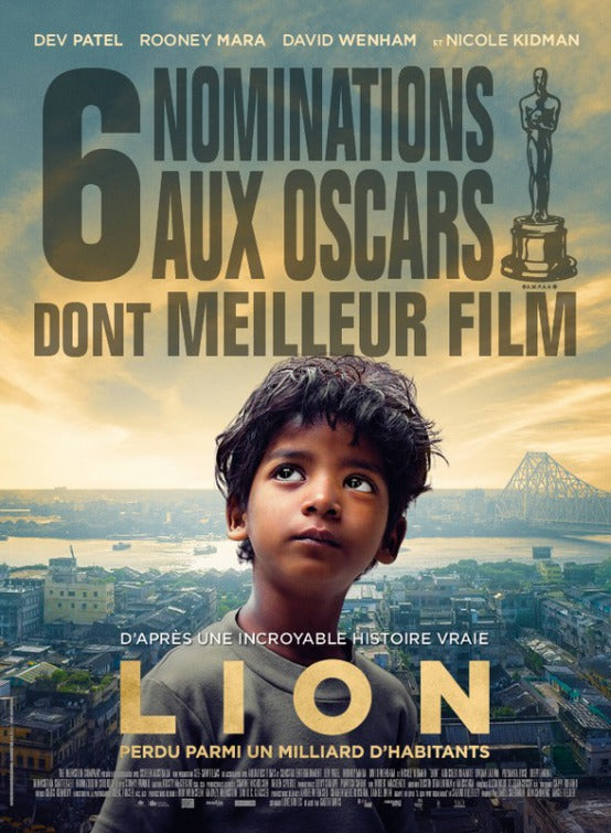 1000 piece jigsaw puzzle for the movie poster: Lion (2016) ver12