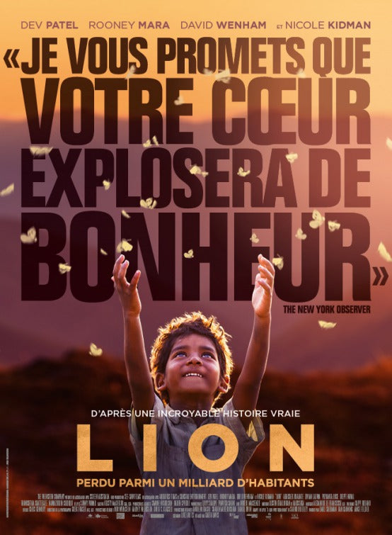 1000 piece jigsaw puzzle for the movie poster: Lion (2016) ver6