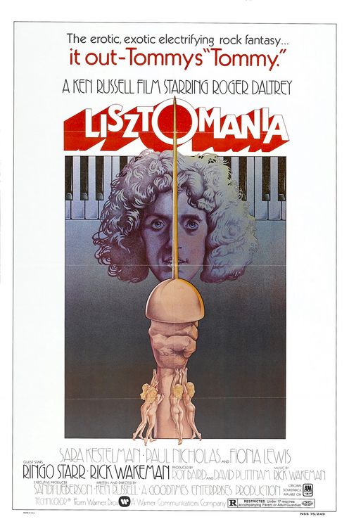 the movie poster: Lisztomania (1975)