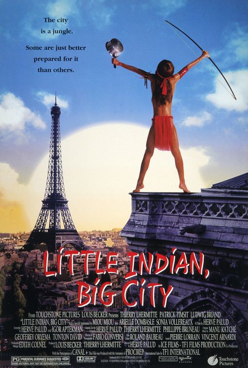 the movie poster: Little Indian, Big City (1996)