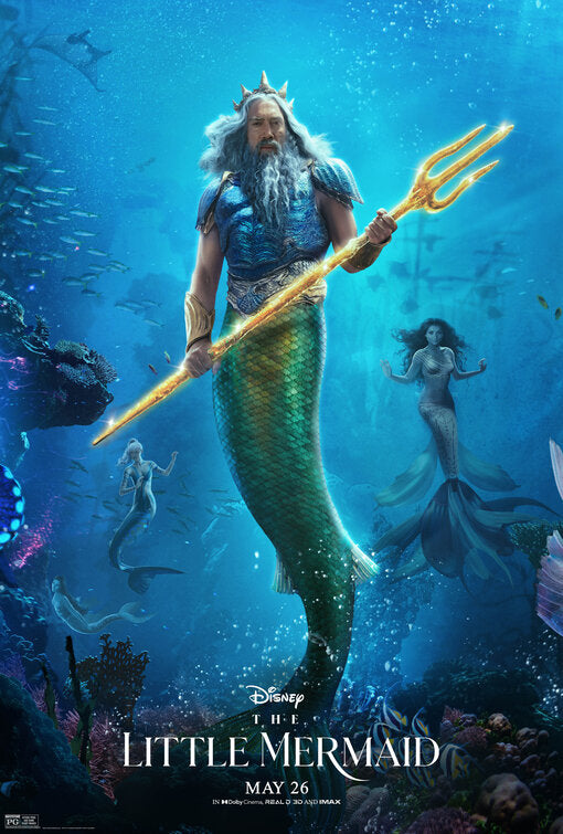 1000 piece jigsaw puzzle for the movie poster: The Little Mermaid (2023) ver17