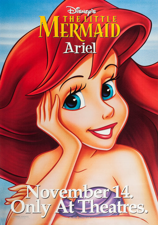 1000 piece jigsaw puzzle for the movie poster: The Little Mermaid (1989) ver6