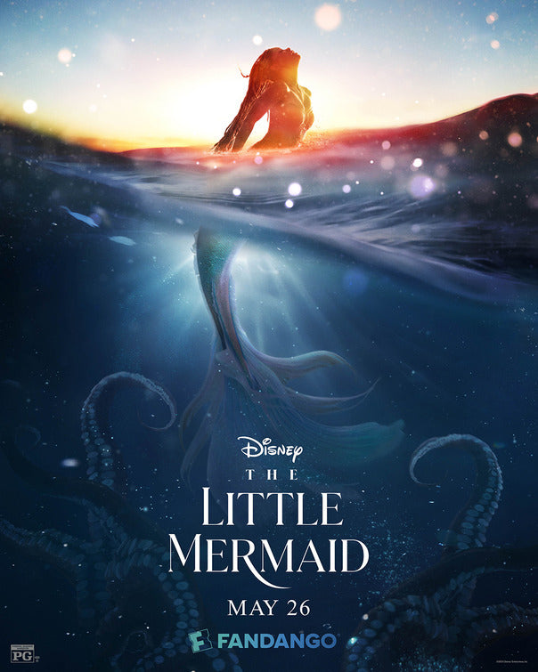 1000 piece jigsaw puzzle for the movie poster: The Little Mermaid (2023) ver6
